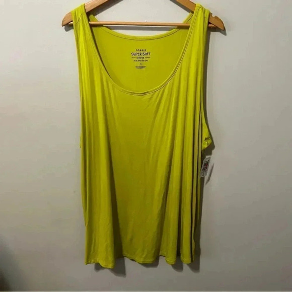 NWT Super Soft Scoop Neck Layering Tank 4X - Picture 5 of 7